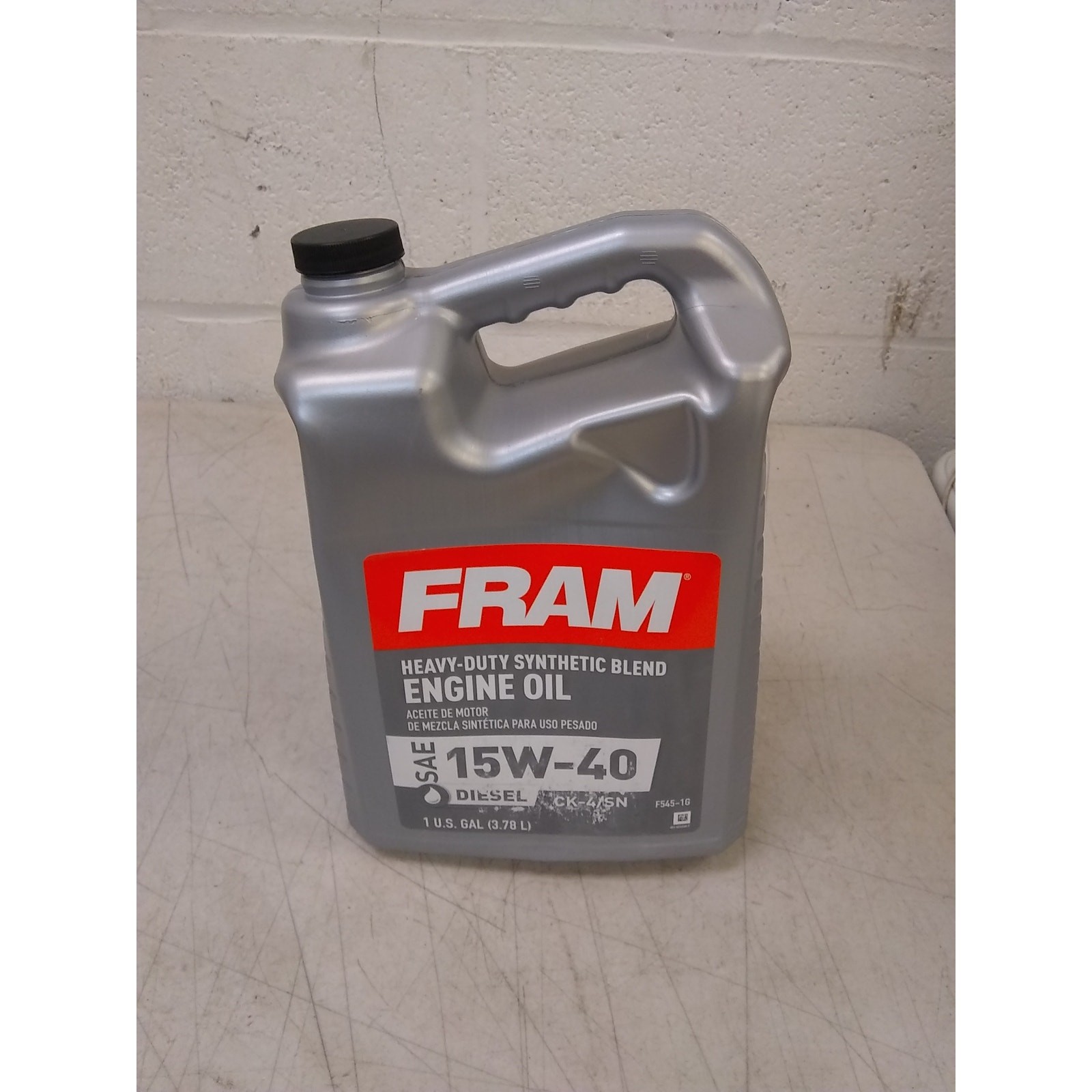 3-Pack FRAM Conventional 15W-40 Diesel Engine Oil, High Soot, 1 Gallon Each