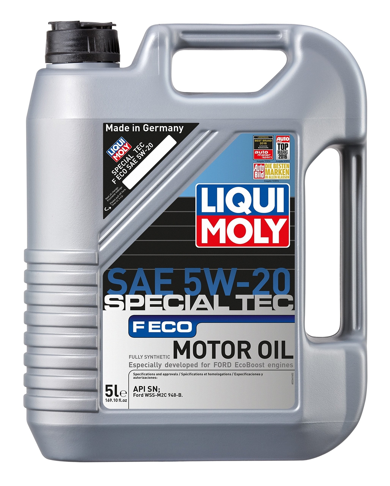LIQUI MOLY Special Tec F ECO SAE 5W-20 | 5 L | Synthesis technology motor oil…