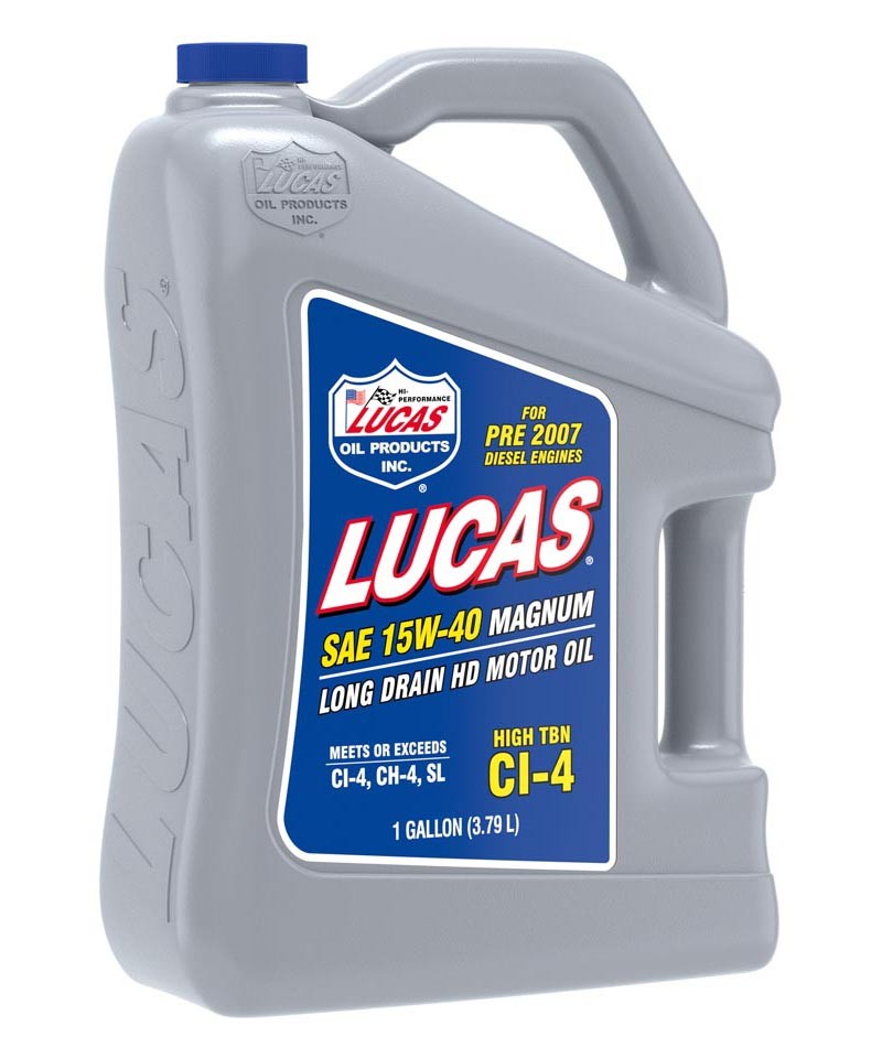 Lucas Oil Products 10076 9181386 Sae 15W 40 Magnum High Motor Oil