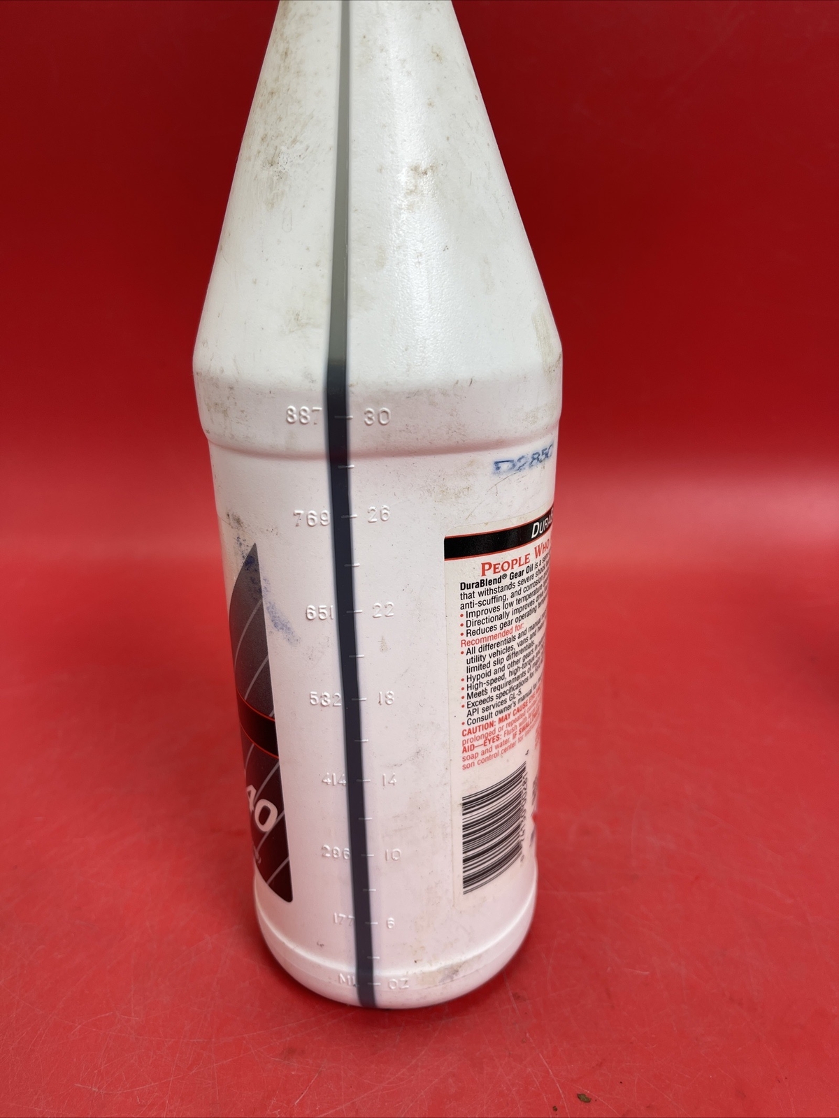 Valvoline High Performance SAE 85W-140 Conventional Gear Oil 1 QT
