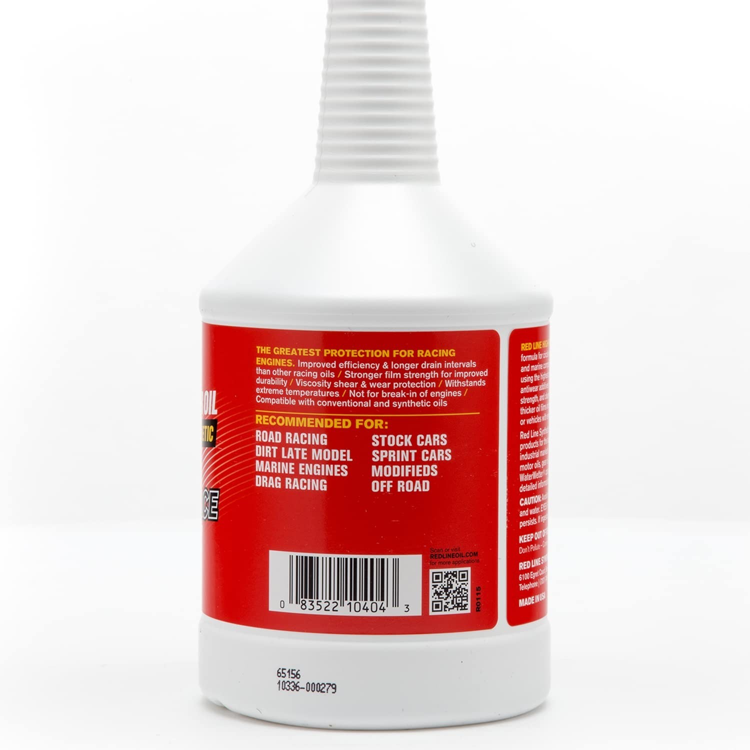 40WT Synthetic Race Motor Oil 15W40 – 1 Quart