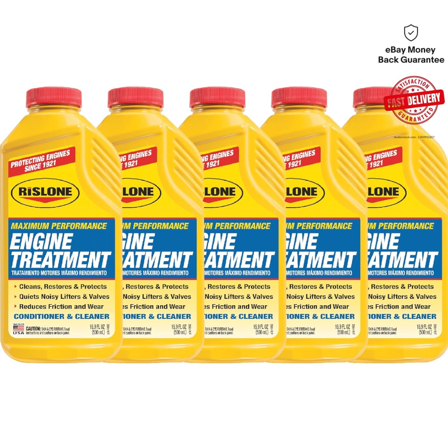 16.9 oz Xtreme LUBE Engine Treatment, 5-Pack – Reduces Sludge & Noise in Engines