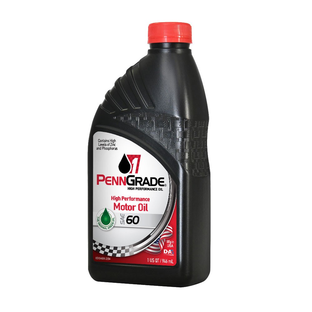 Brad Penn / PennGrade 1, 71166, Conventional HP Engine Oil, 60W, 1 Quart