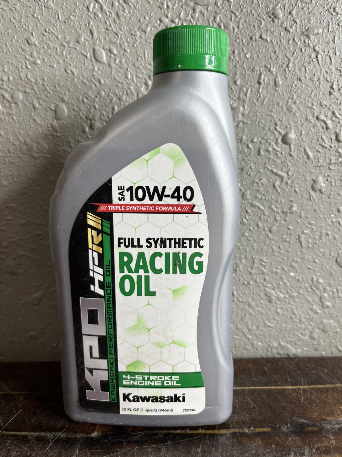 Kawasaki KPO KPHR II Full Synthetic 10W-40 Racing Oil 4-Stroke Engine 1 Quart