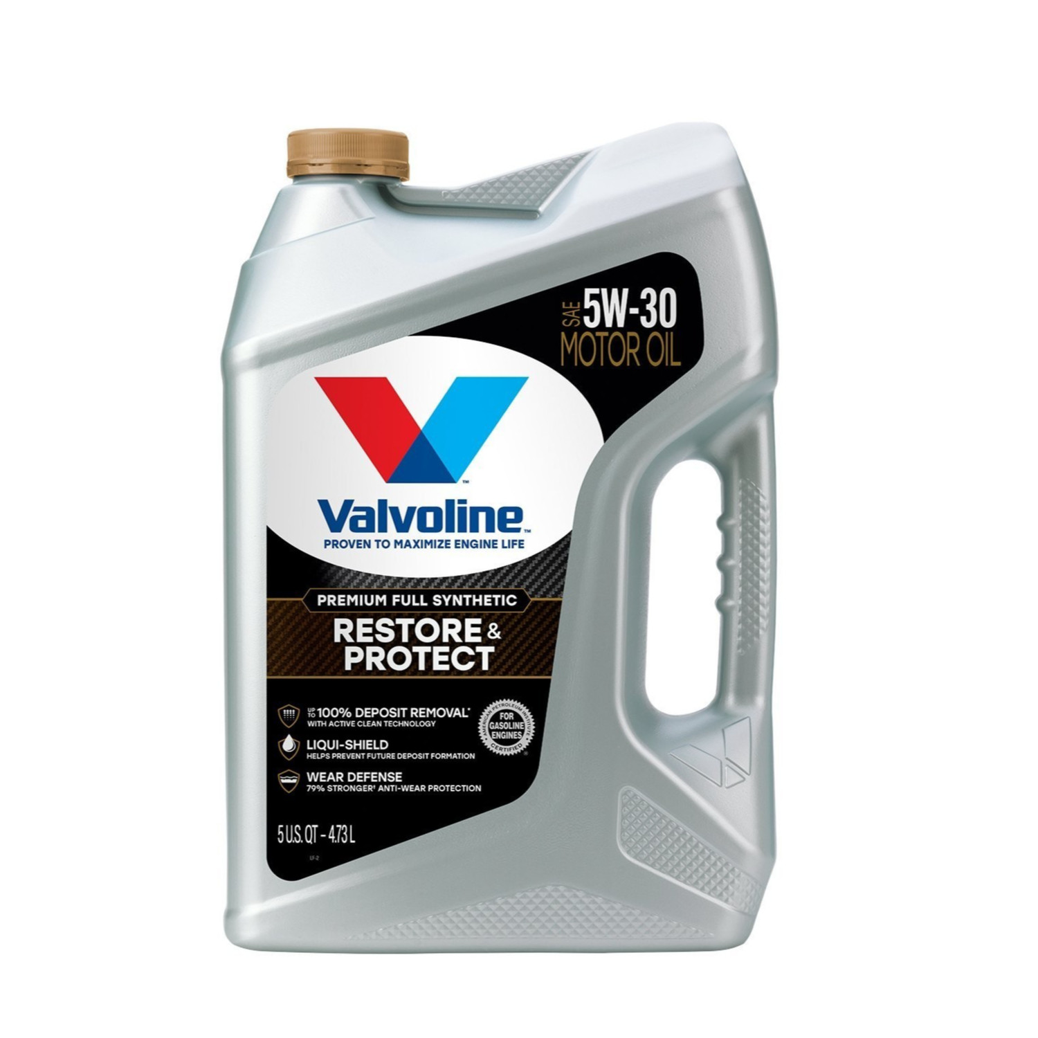 3 PACK Valvoline Restore & Protect Full Synthetic SAE 5W-30; 5 Quart