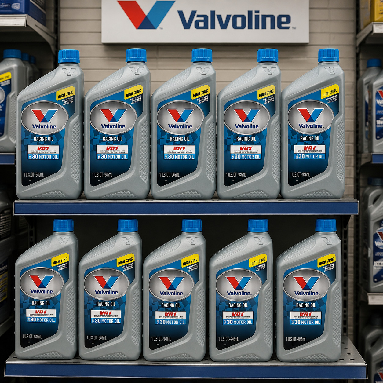 [BIG SALE] VALVOLINE 822401 VR1 Racing SAE 30; 1 Quart – 10