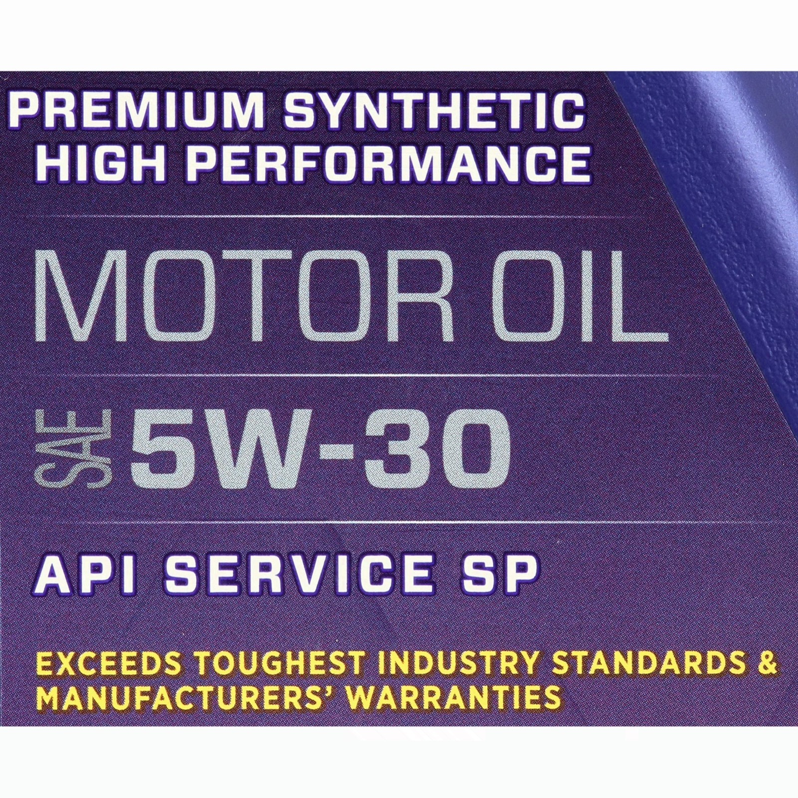 Royal Purple High Performance Motor Oil 5W-30, Premium Synthetic Motor Oil, 5 Qu