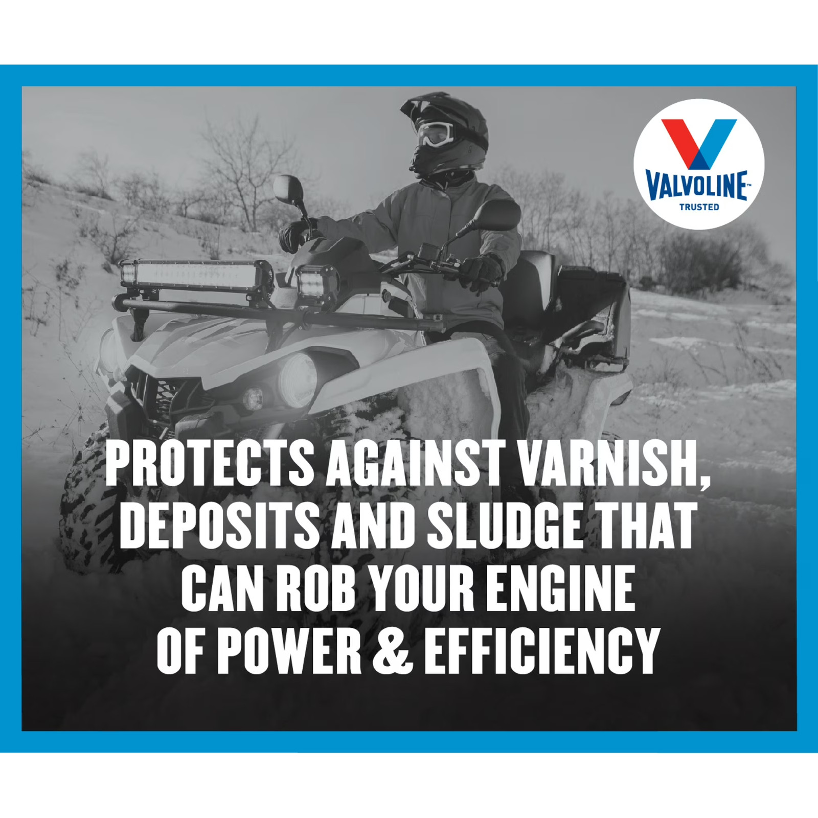 Valvoline 4 Quarts 4-Stroke ATV/UTV SAE 10W-40 Motor Oil 817263 4 x 1qt
