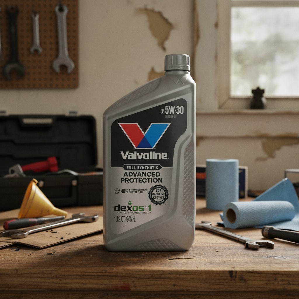 High-Performance 5W-30 Motor Oil – 1 QT Full Synthetic Engine Protection Formula
