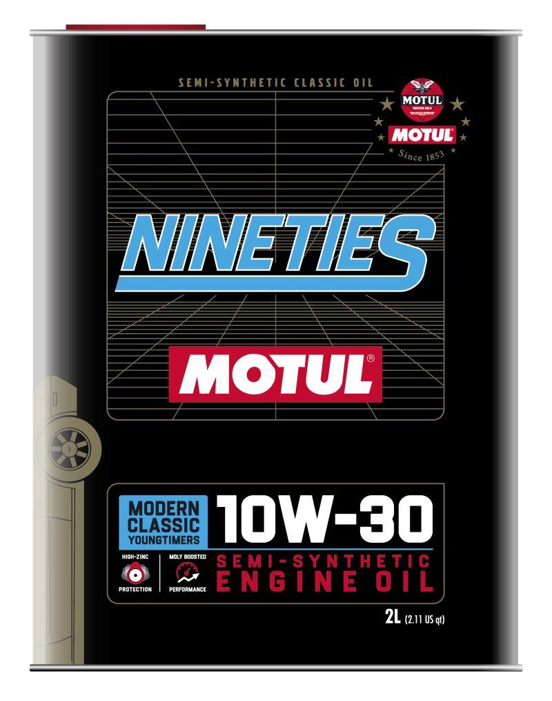 Motul 10W30 Conventional Classic Nineties Oil 2L Mineral Case of 10 110620