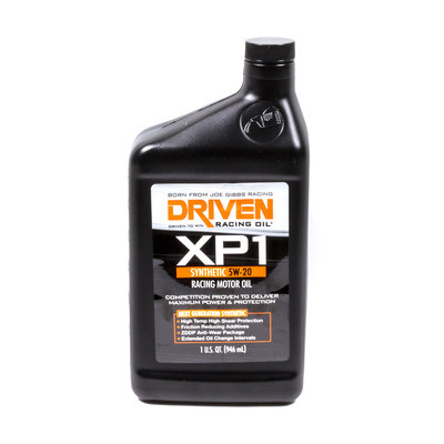 Driven Oil 6, One Xp1 5W20 Synthetic Oil 1 Qt Bottle Performance Racing Parts