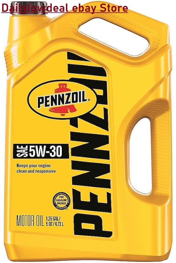 Pennzoil SAE 5W-30 Synthetic Blend Motor Oil 5 Qt. (1.25 Gal)