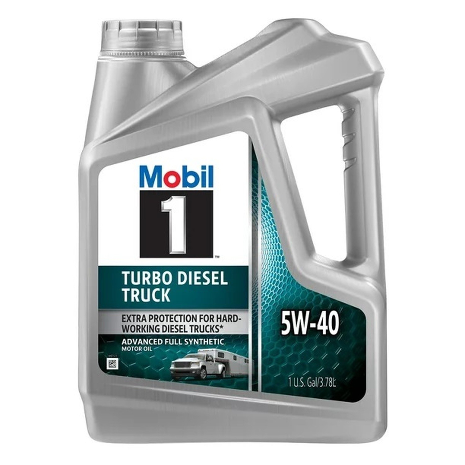 Mobil 1 MOB127097-1, One Turbo Diesel Truck 5W40 Synthetic Motor Oil 1 gal