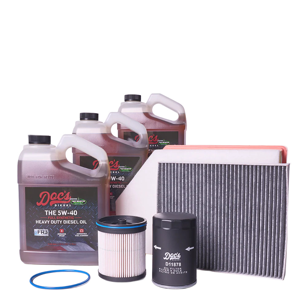 Chevrolet GMC 6.6L Duramax 5W-40 Full Synthetic Oil + Filter Maintenance Kit