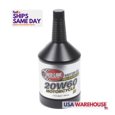 Redline Oil RED12604, One 20W60 Motorcy Fits cle Oil Performance Racing Parts