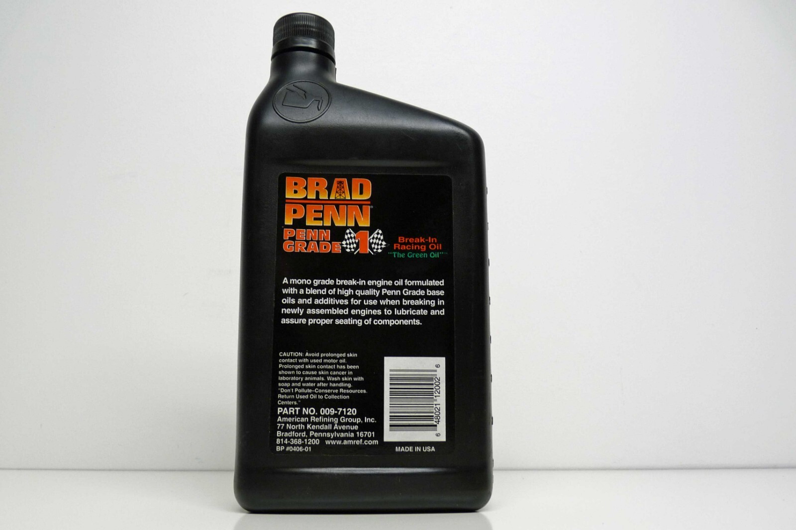 Brad Penn Oil 009-7120 SAE 30W Engine Break-In Oil – 1 Quart Bottle