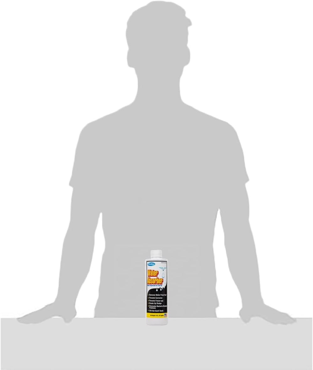 ComStar Water Absorber 1 Pint, Improves Fuel Oil Performance & Tank Protection