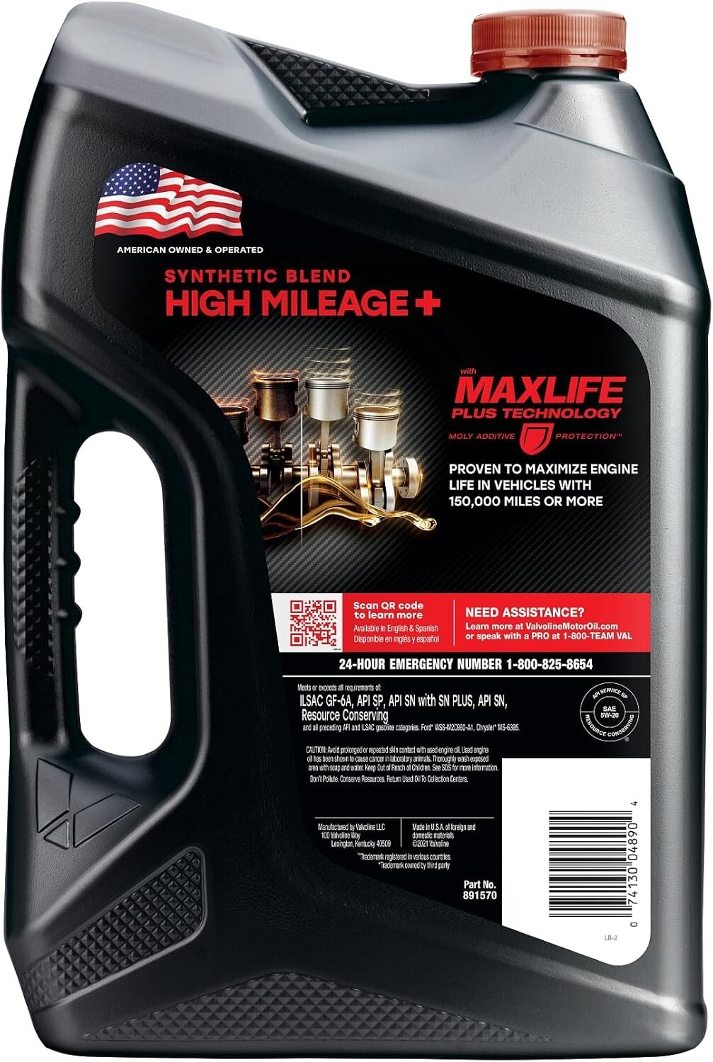High Mileage 150K Motor Oil SAE 5W-20 – Engine Protection & Performance