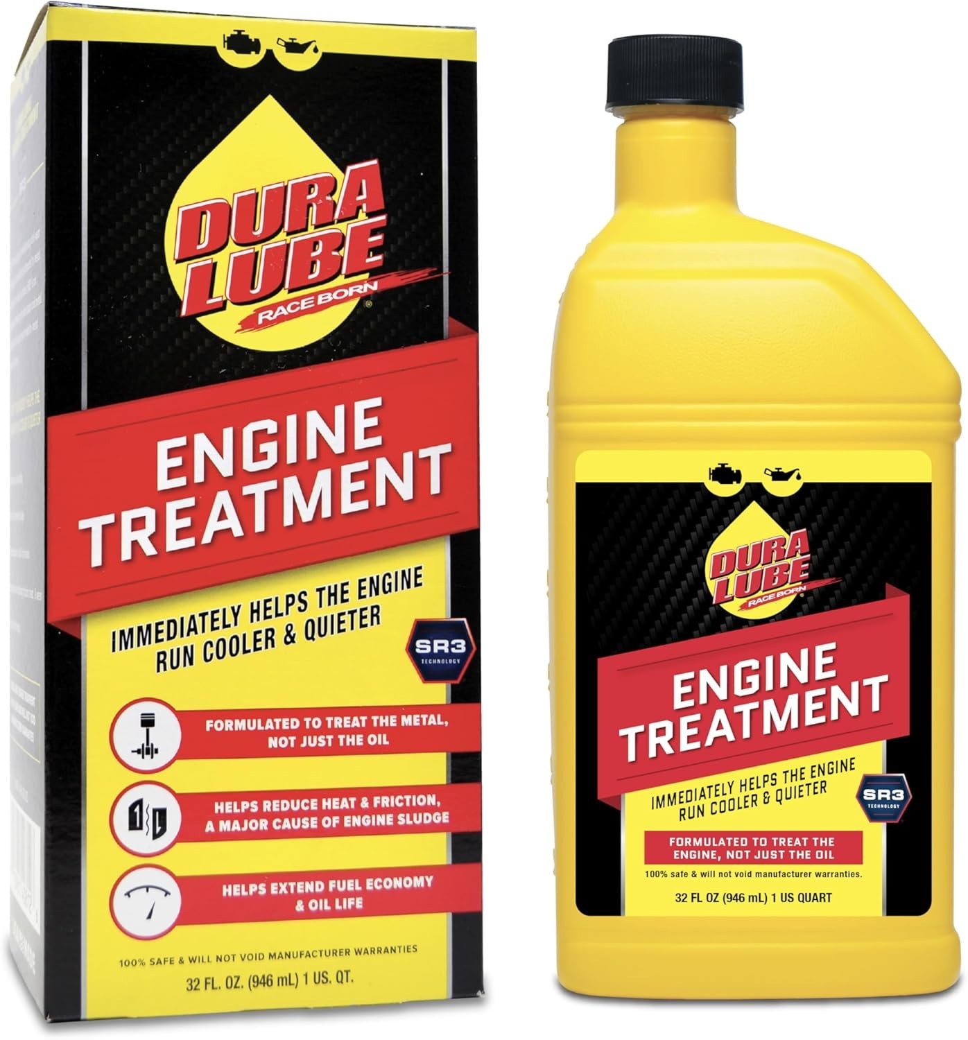 Optimized 32 oz Engine Treatment for Cold Starts & Extreme Driving Protection