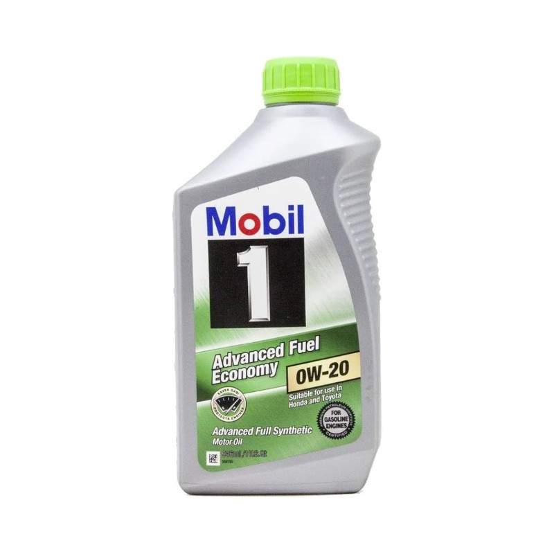 2x Mobil Advanced Fuel Economy 0w-20 Full Synthetic Motor Oil Pack 1qt