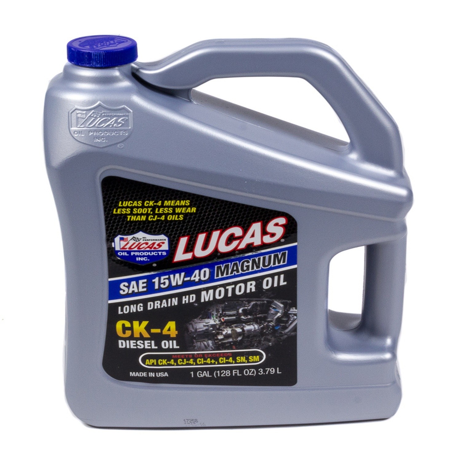 Lucas Oil LUC10287, Sae 15W40 Diesel Oil 1 Gallon High Performance Racing Partss
