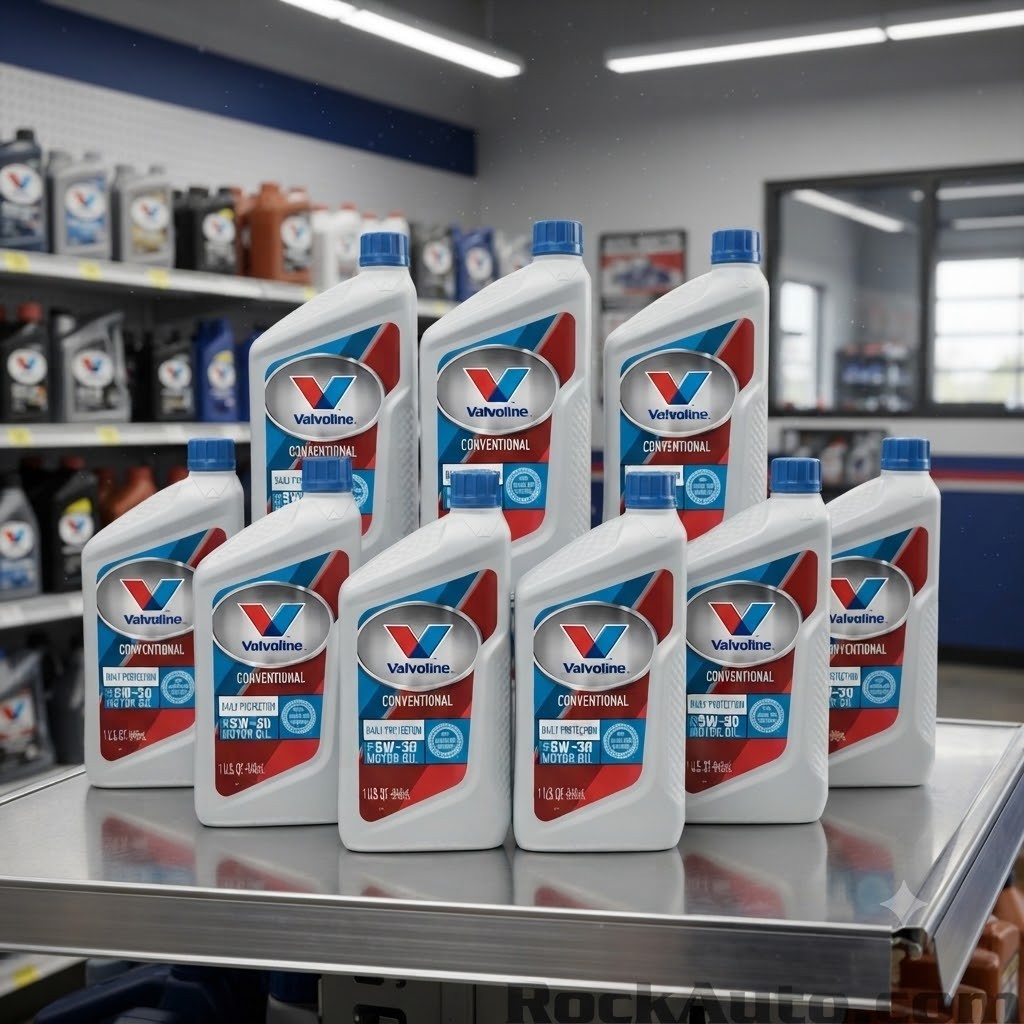 SALE- 10 PACK- VALVOLINE 797975 Daily Protection SAE 5W-30 Synthetic Blend; 1 QT