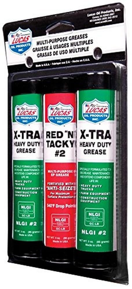 10315 Multi-Purpose Grease Combo Pack 1 Red N Tacky 3 Ounce 2 X-Tra HD