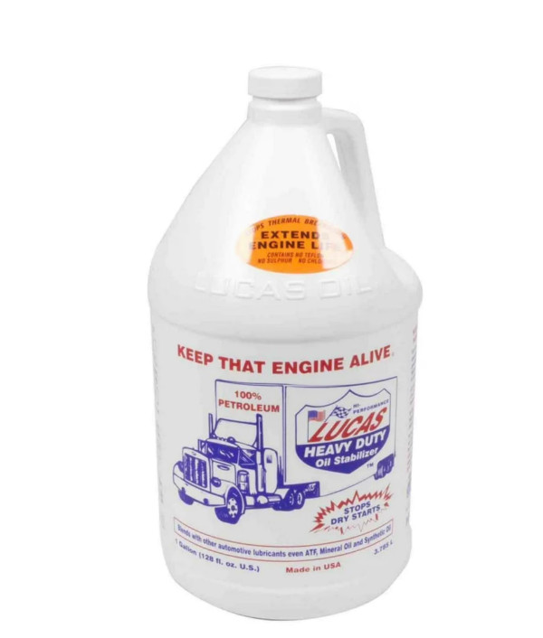 Lucas Oil 10002 Heavy Duty Oil Stabilizer 1 Gallon Engine Additive