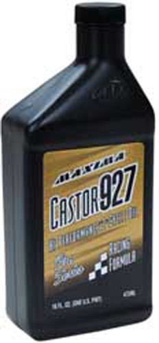 Maxima Castor 927 2T Racing Premix Oil 64 oz Semi-Synthetic