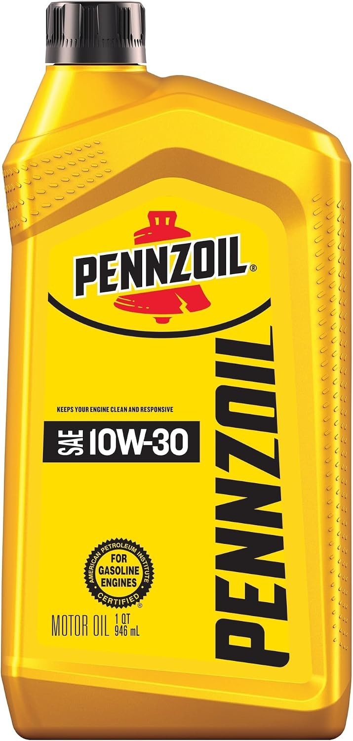 Pennzoil 10W-30 Conventional Motor Oil – 1 Quart for Universal Fit Vehicles