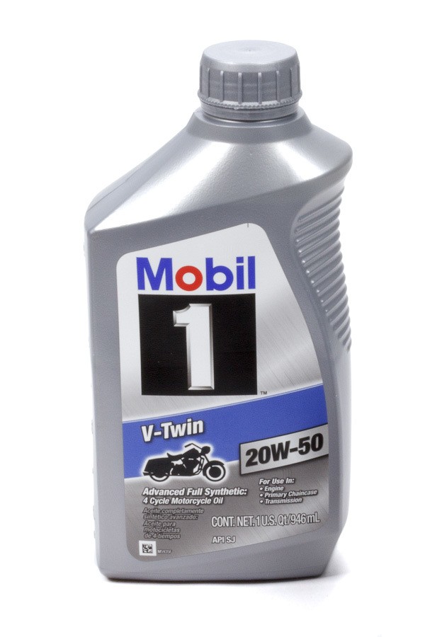 Mobil 1 20w50 V-twin Oil 1 Qt MOB112630-1