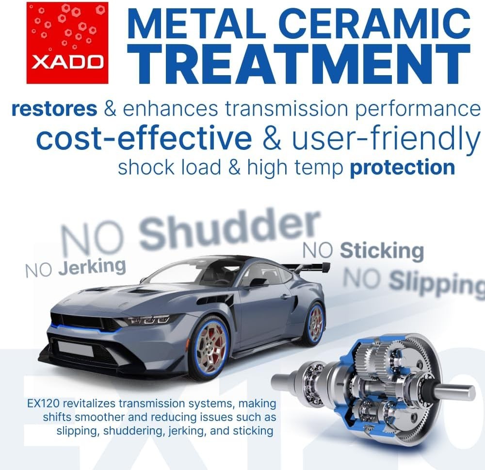 XADO EX120 Automatic Transmission Fix – Treatment for CVT & Other Gearbox Typ…