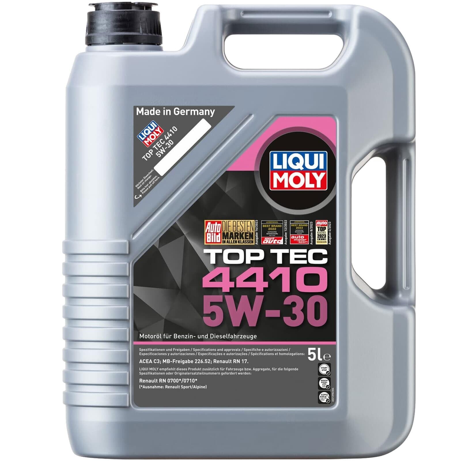 Top Tec 4410 5W30 | 5 L | Synthesis Technology Engine Oil | Item No. 21398