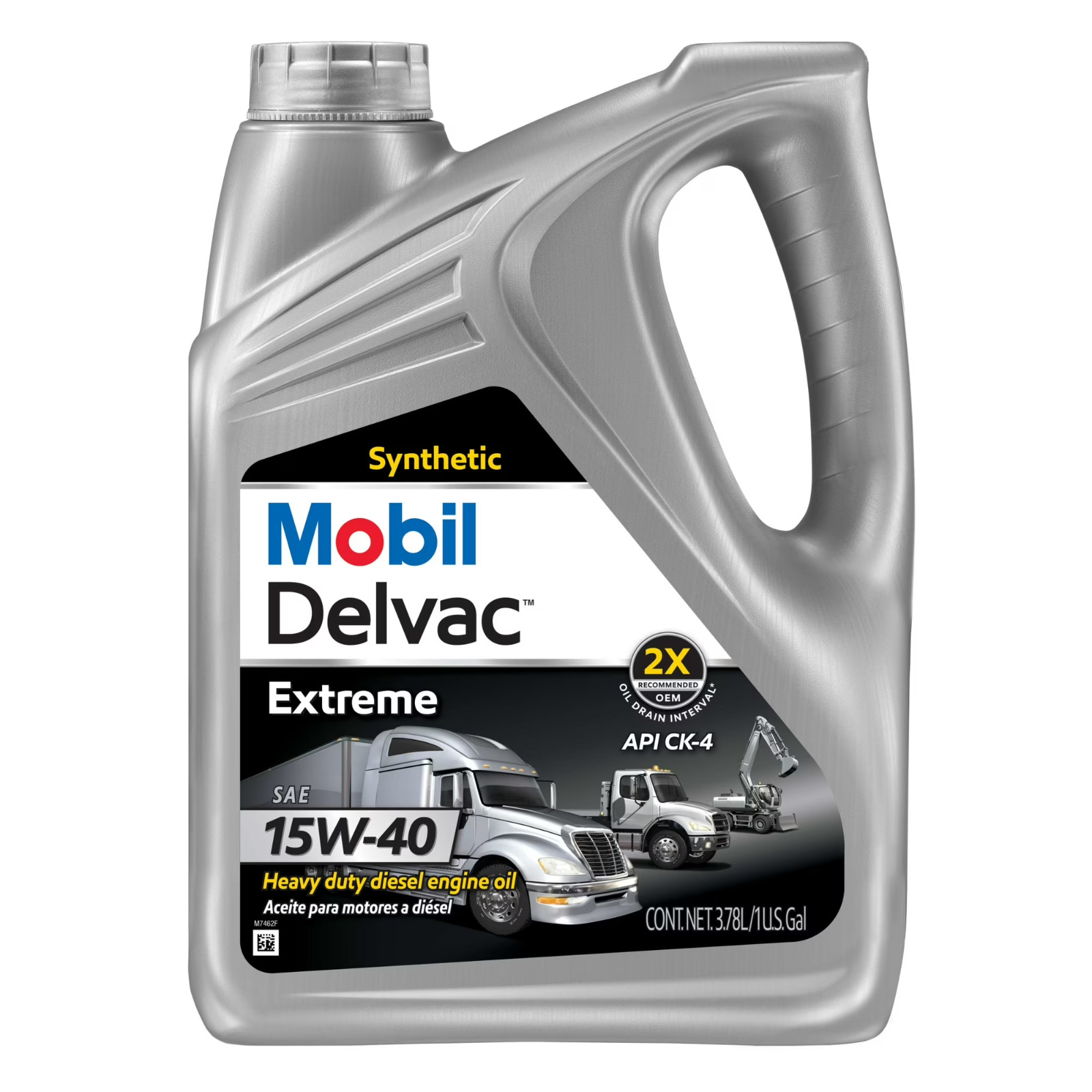 Mobil Delvac Extreme Heavy Duty Full Synthetic Diesel Engine Oil 15W-40,1 Gallon