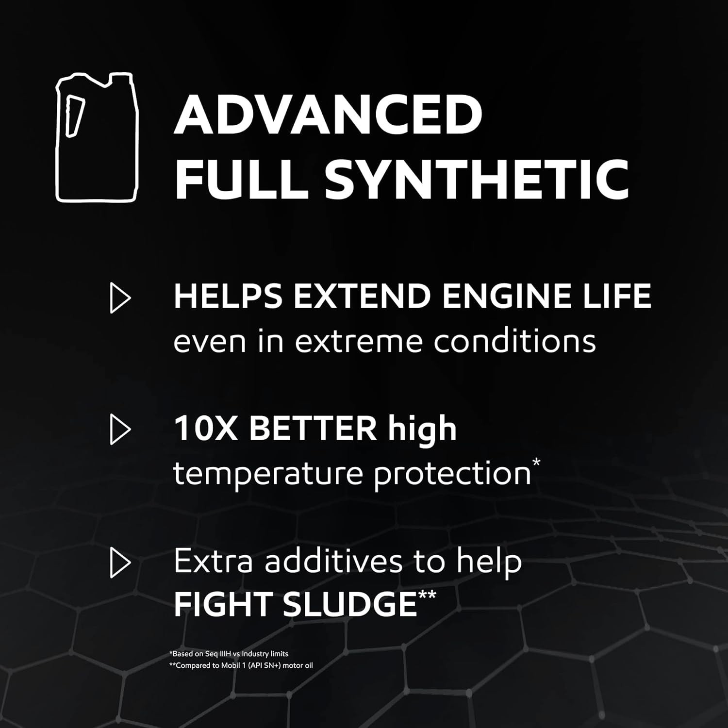 Mobil 1 Advanced Full Synthetic Motor Oil 10W-30, 5 Quart (Pack of 2)