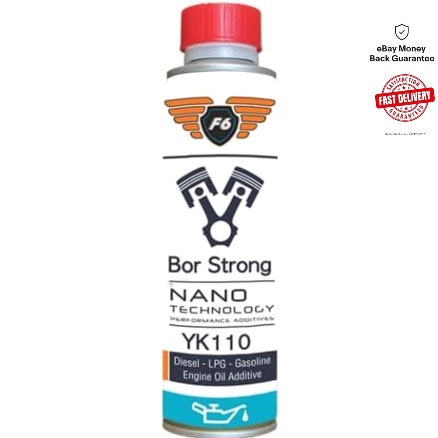 Fuel Saver Oil Additive with Nano Boron | Protects Engines & Improves Efficiency