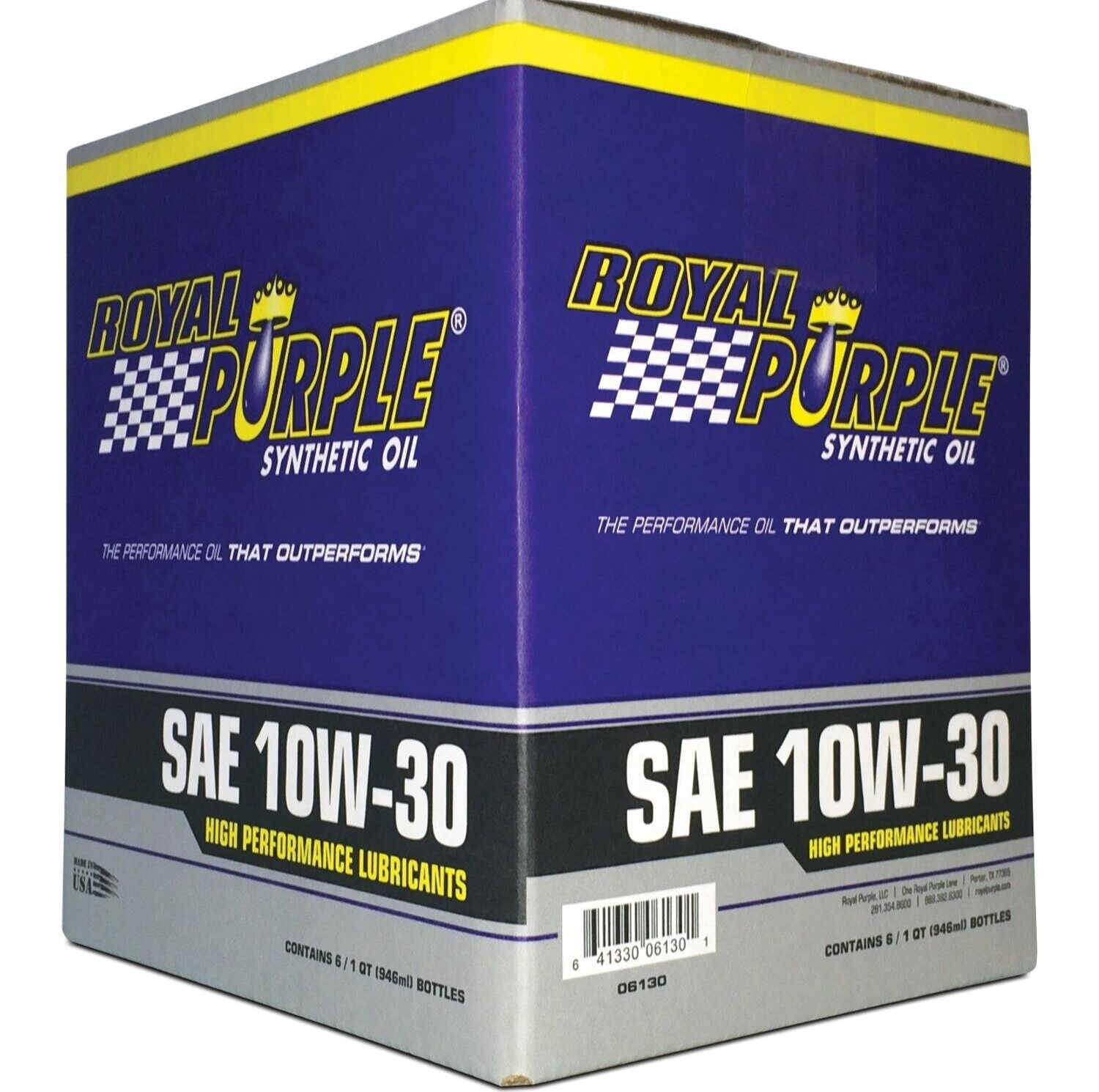 ROYAL PURPLE 10w30 Multi-Grade SAE Oil 5 Quart Bottle x 4