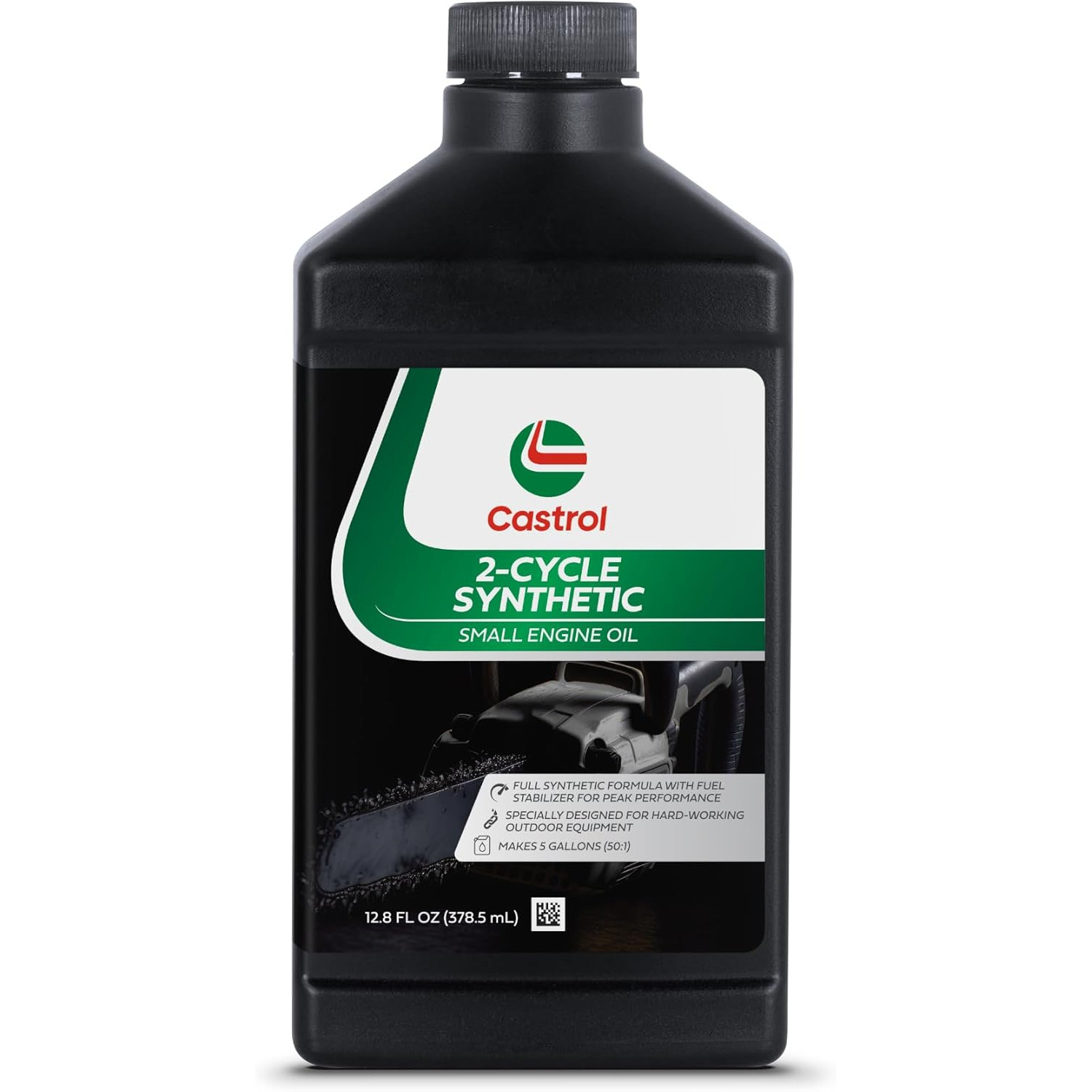Castrol 215303 2 Cycle Synthetic Oil – Small Engine Formula – 12.8 oz