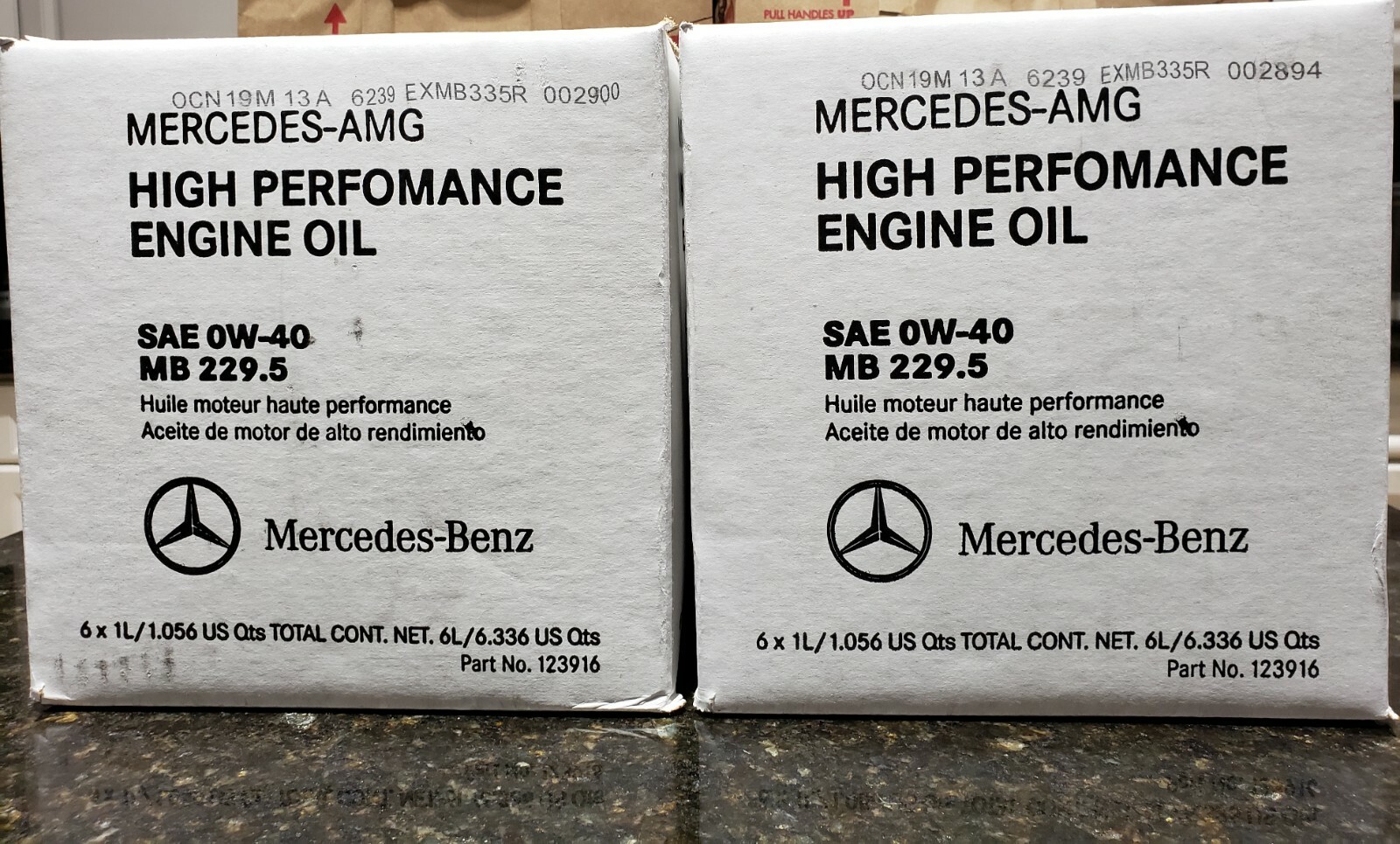 12L MERCEDES-AMG SAE MB/FUCHS 0W-40 SYN 229.50 ENG RACING USA & WORLD