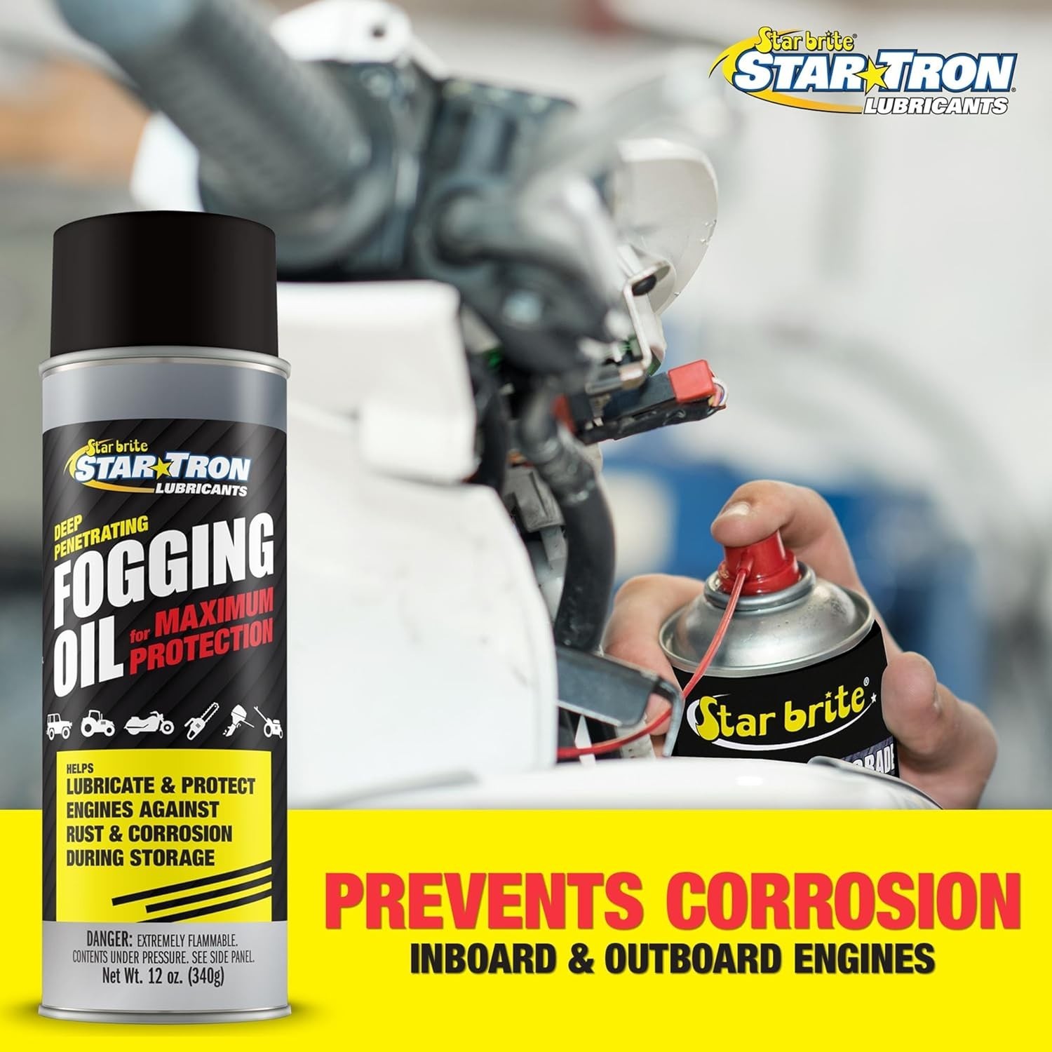 Fogging Oil – Professional Grade – Maximum Protection for All Engines in Seas…