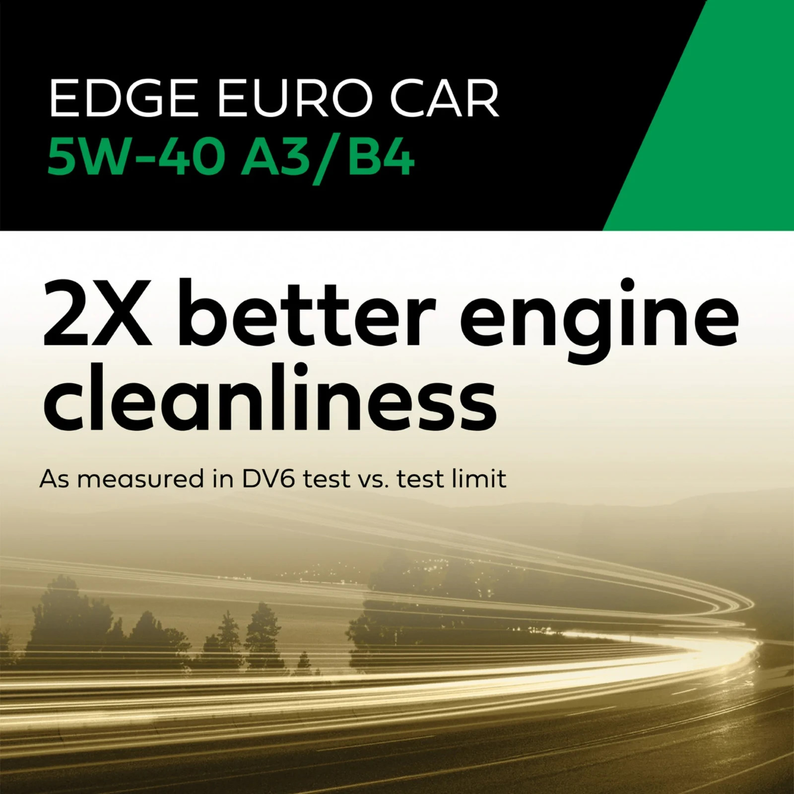 Castrol EDGE Euro 5W-40 A3/B4 Full Synthetic Motor Oil 5 Qt