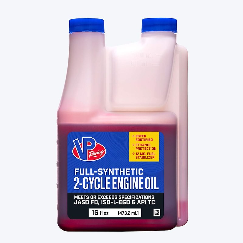 VP Racing 2-Cycle Full Synthetic Oil ? 16 oz Bottle for 6 Gallon Mix,