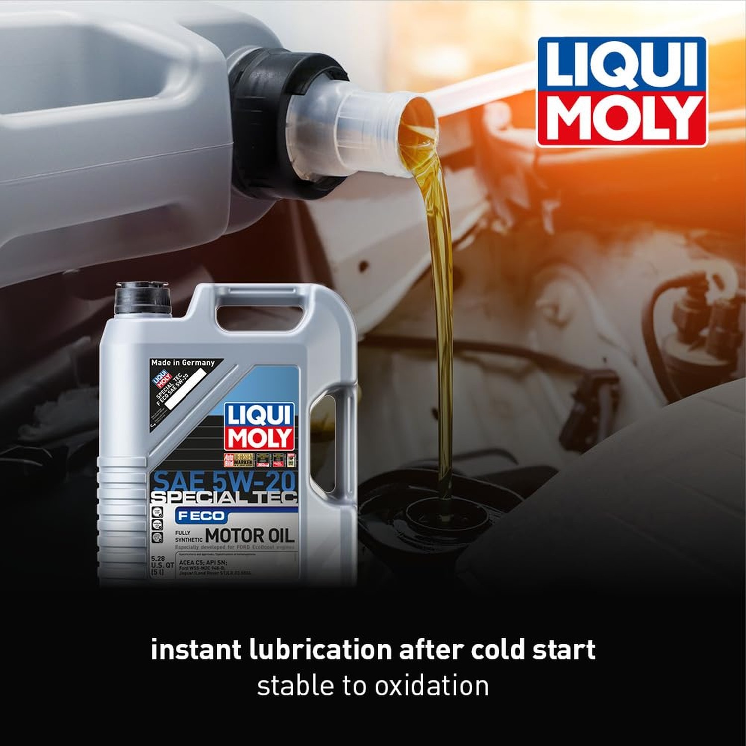 LIQUI MOLY Special Tec F ECO SAE 5W-20 | 5 L | Synthesis technology motor oil…