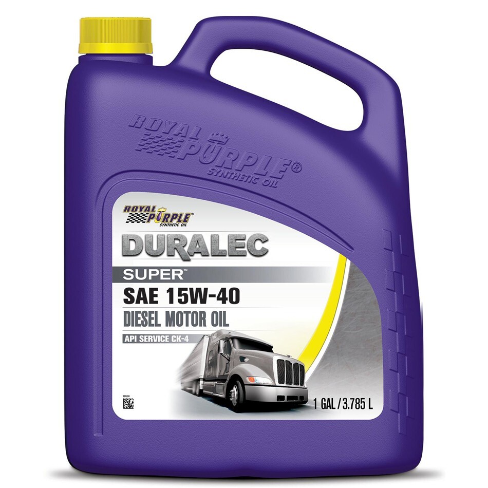 Royal Purple 43154 Synthetic Diesel Motor Oil 15W-40 Case of 3 gal
