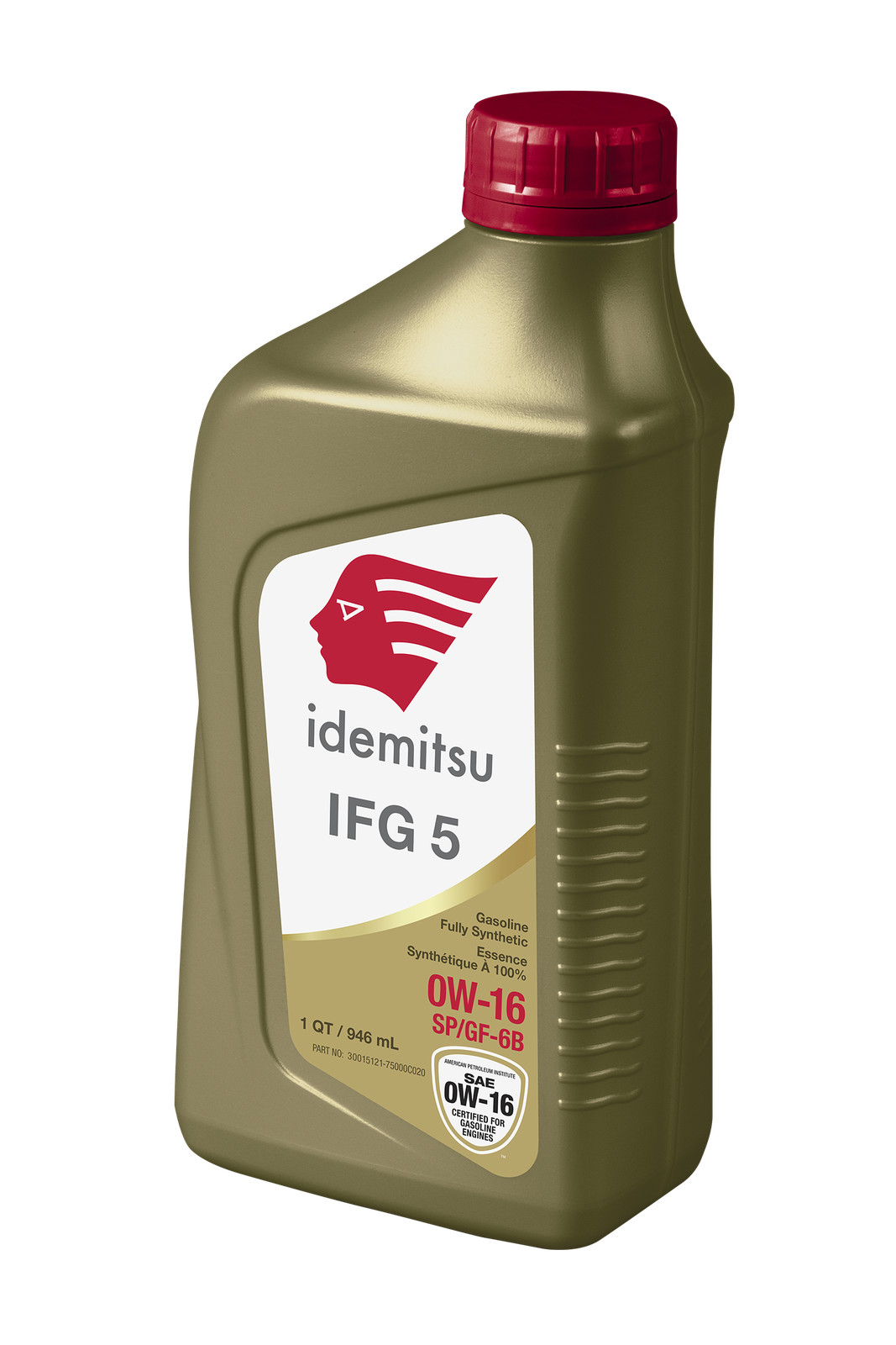 Idemitsu 0W-16 Full Synthetic Oil – 1 Quart IFG5 0W16 SAE Engine Car Motor Oil