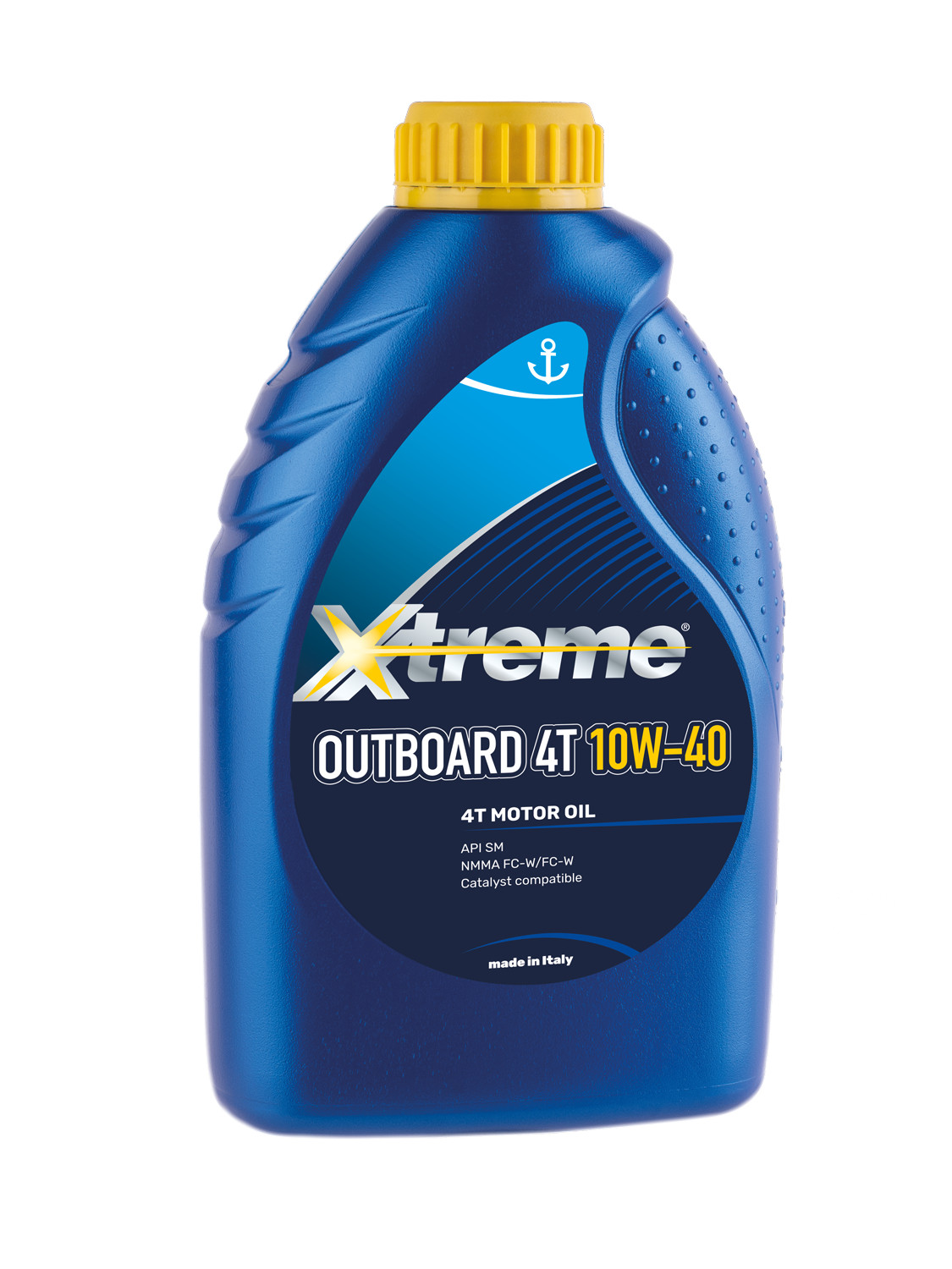 1L Outboard 4T 10W40 Engine Oil Motorboat 4 Stroke Nmma Fc-W / Petrol