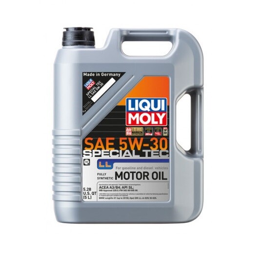 Liqui Moly Special Tec LL SAE 5W-30 Top Class Fully Synthetic Motor Oil 5L 2249
