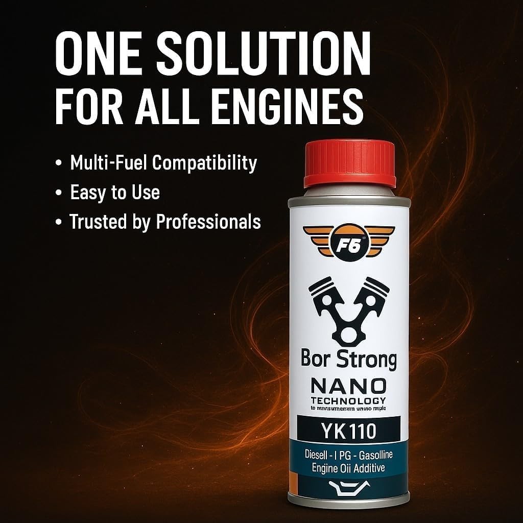 Fuel Saver Oil Additive with Nano Boron | Protects Engines & Improves Efficiency