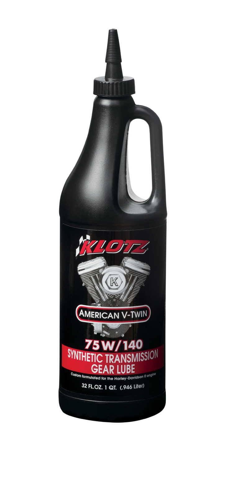 KLOTZ American V Twin Transmission Lubricant 75w 140 32 Fl. Oz KH-GL140