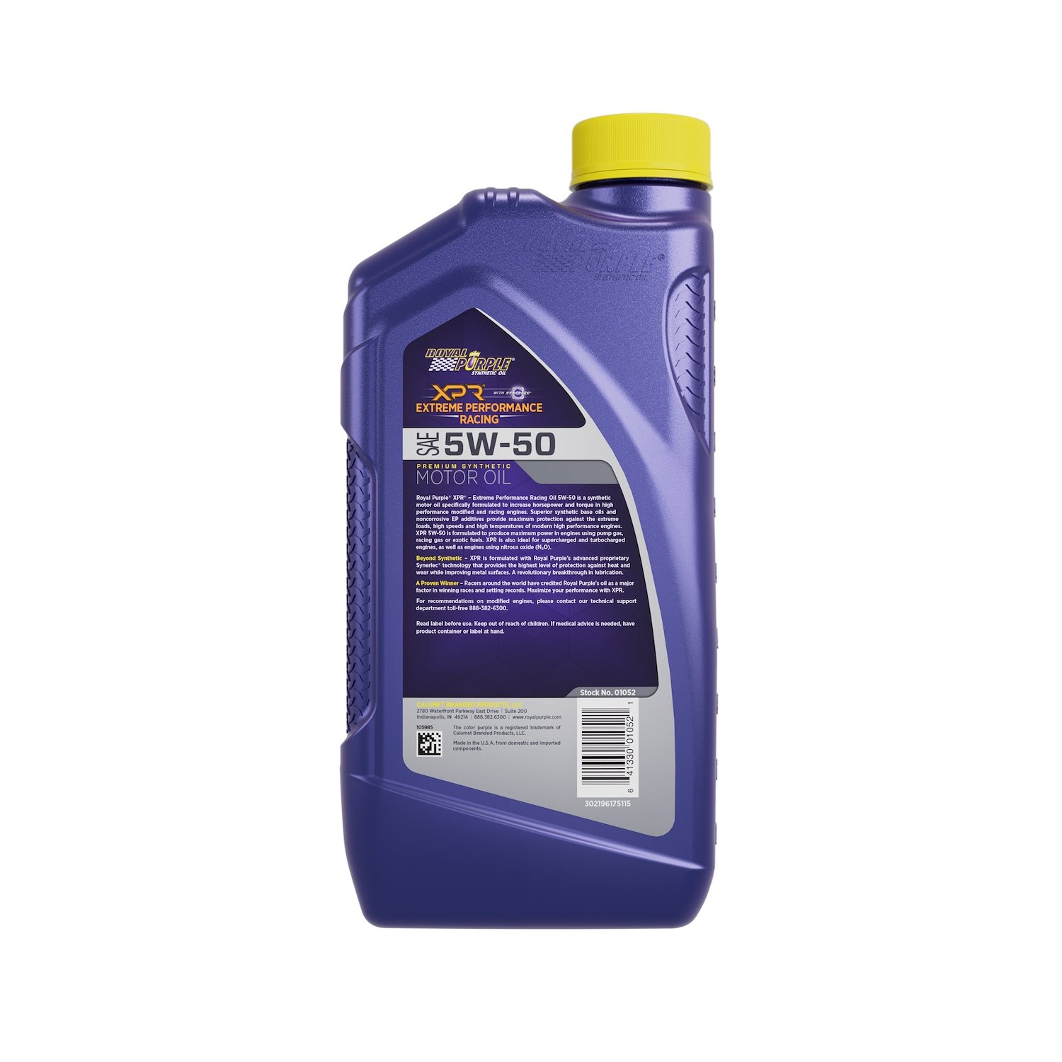 Royal Purple 5W-50 XPR Synthetic Racing Oil [1-QT]